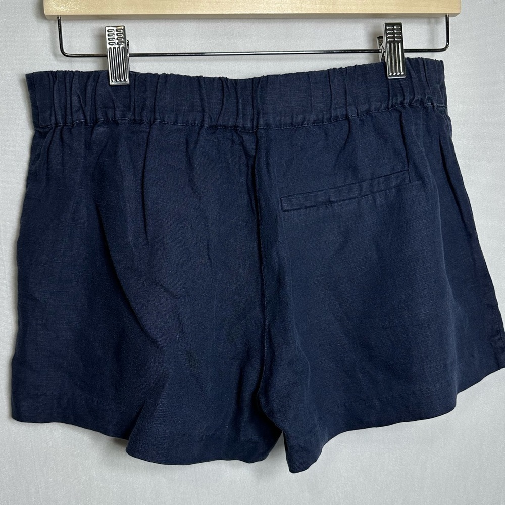 Michael Stars NAVY linen classic short - Medium - Picture 5 of 6